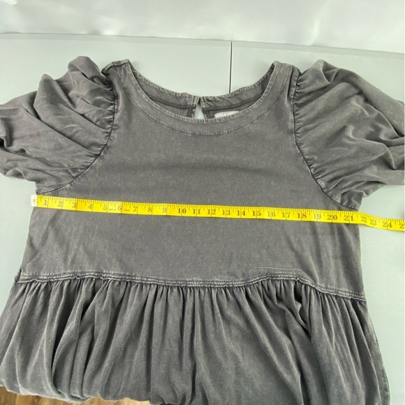 NWT Falls Creek charcoal washed look babydoll top, XL - Picture 5 of 8